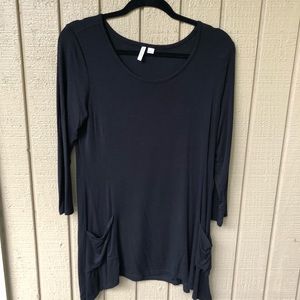 🚫 Cato black tunic with pockets